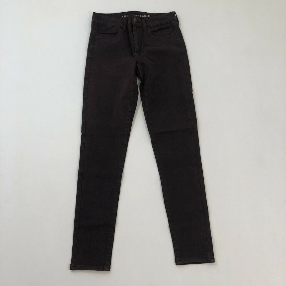 American Eagle Jegging Women's 6 Purple 360 Next Level Stretch Hi Rise Size 6